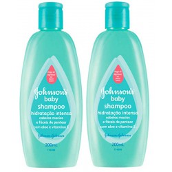 Shampoo Johnsons Baby Hidratação Intensa 200ml 2 Unidades - Johnsons