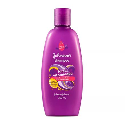 Shampoo Johnson's Força Vitaminada 200ml