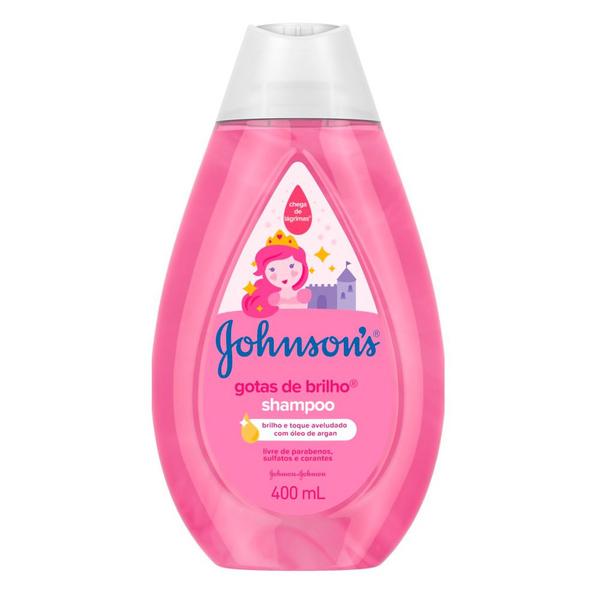 Shampoo Johnson's Gotas de Brilho 400ml - Jxj