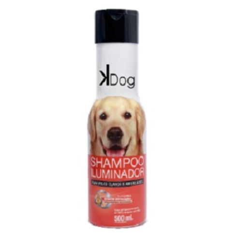 Shampoo K-dog Iluminador Para Pelos Claros E Amarelados