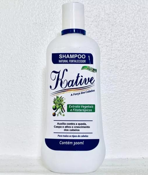 Shampoo Kative, Contra Caspa, Calvície e Queda dos Cabelos
