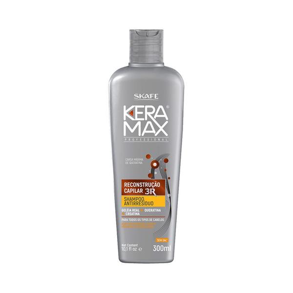 Shampoo Keramax Antirresíduo - 300ml - Skafe