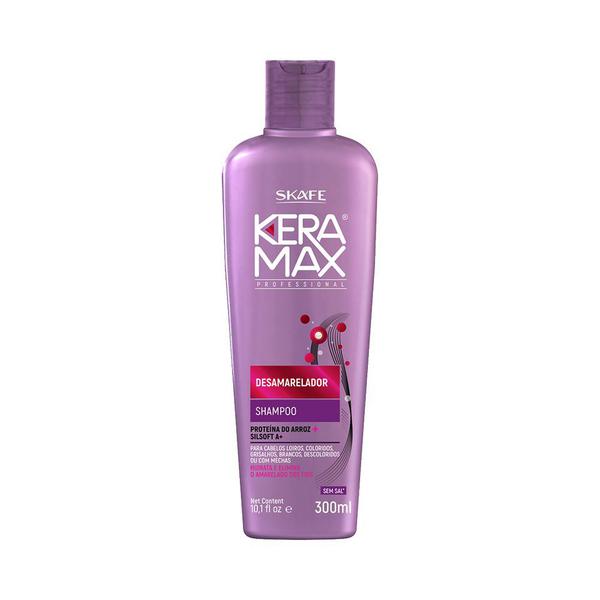 Shampoo Keramax Desamarelador - 300ml - Skafe