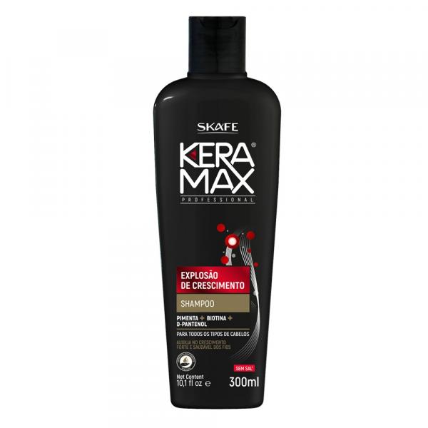 Shampoo Keramax Explosão de Crescimento Skafe