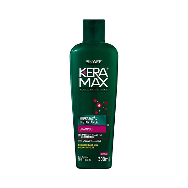 Shampoo Keramax Hidratação Instantânea - 300ml - Skafe