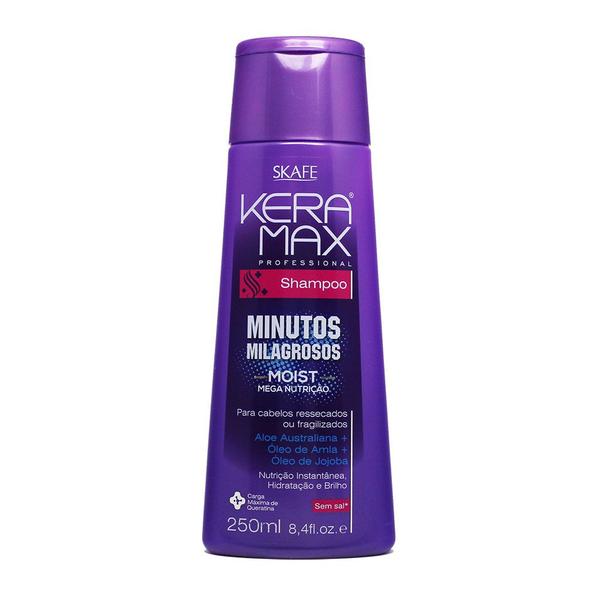 Shampoo Keramax Minutos Milagrosos 250ml - Skafe