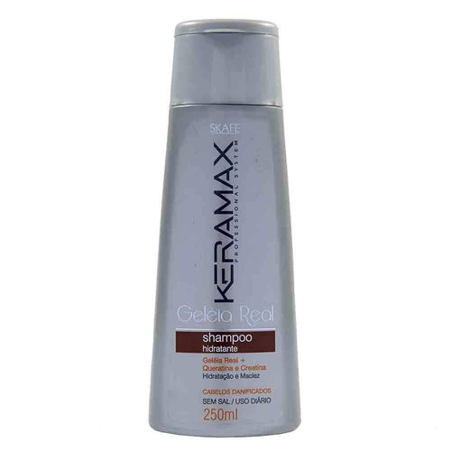 Shampoo Keramax Reconstrução Capilar Geléia Real 250ml - Skafe