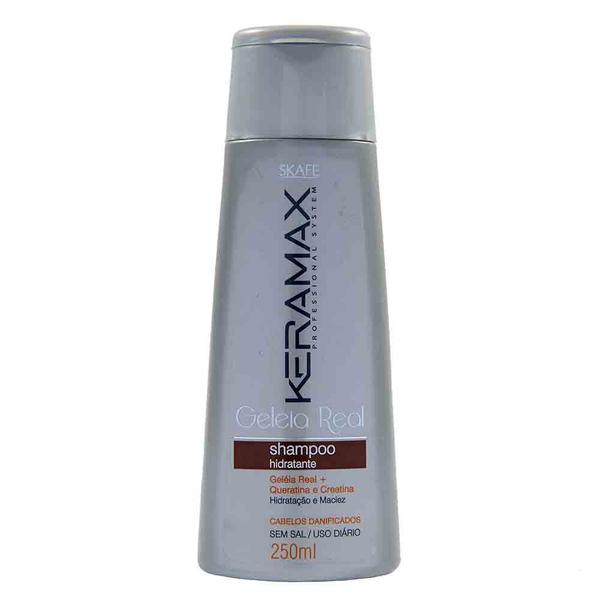 Shampoo Keramax Reconstrução Capilar Geléia Real 250ml - Skafe