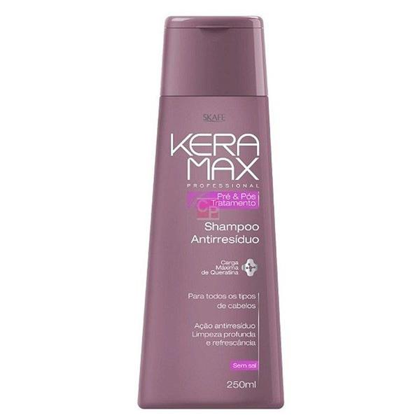 Shampoo Keramax Skafe Antirresíduos 250ml