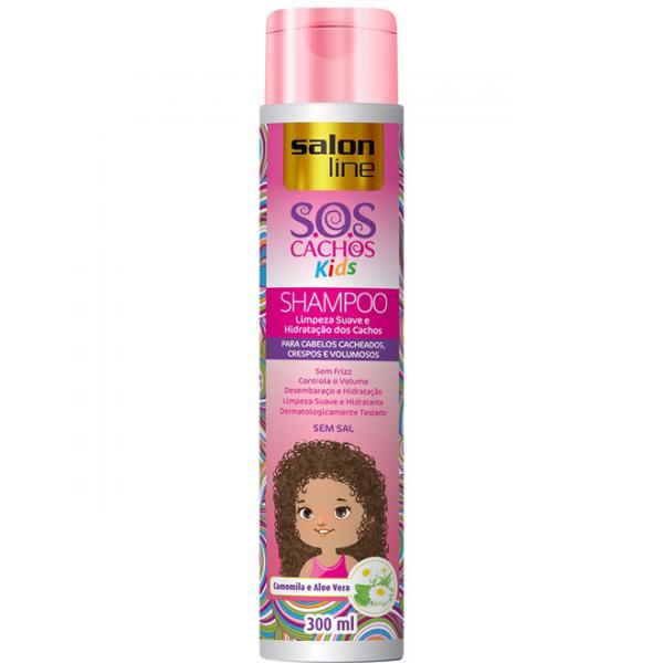 Shampoo Kids S.o.s 300ml - Salon Line - Salonline