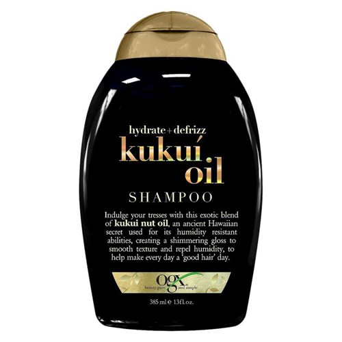Shampoo Kukui Oil Hydrate Defrizz 13 Oz
