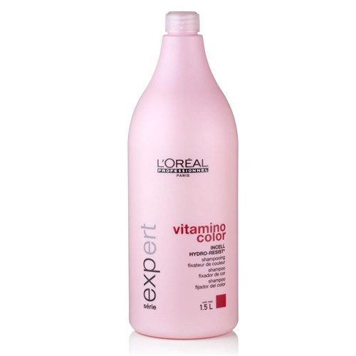 Shampoo L´Oréal Professionnel Vitamino Color 1500 Ml + Brinde Válvula Pump