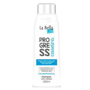 Shampoo La Bella Liss Progress Caseira Antirresíduos 500ml