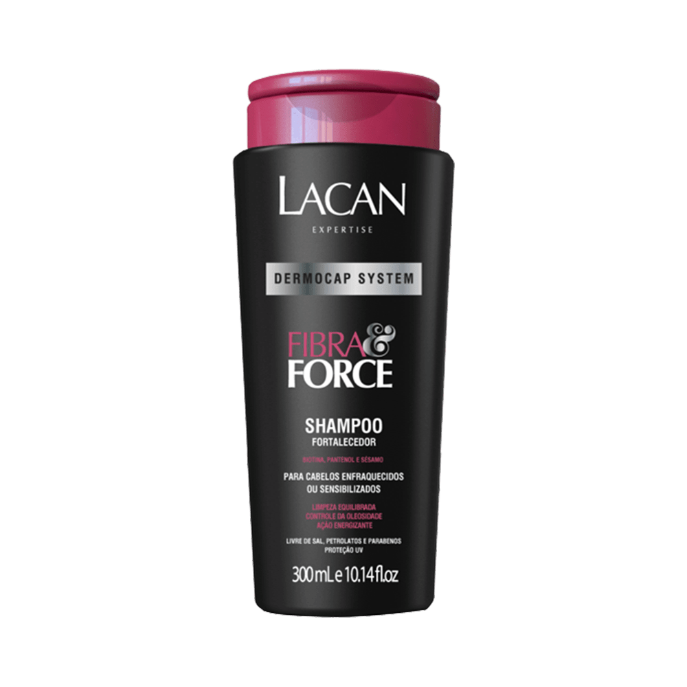 Shampoo Lacan Fibra & Force Fortalecedor 300ml