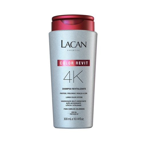 Shampoo Lacan Revitalizante Color Revit 4k 300ml
