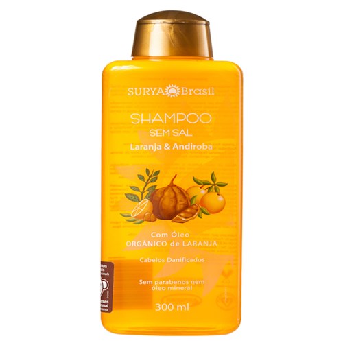 Shampoo Laranja & Andiroba 300Ml Surya