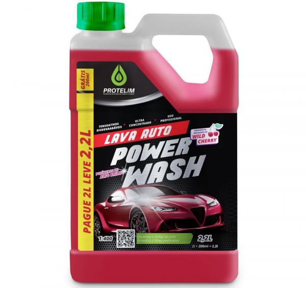 Shampoo Lava Auto Power Wash 1-400 Protelim 2,2 Litros