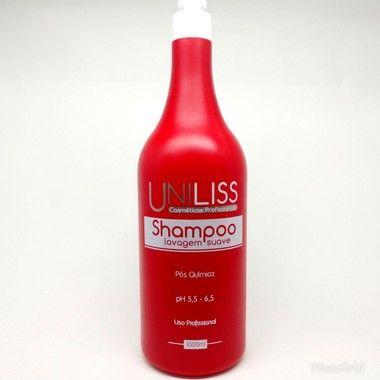 Shampoo Lavagem Suave 1L Uniliss - Uniliss Cosméticos