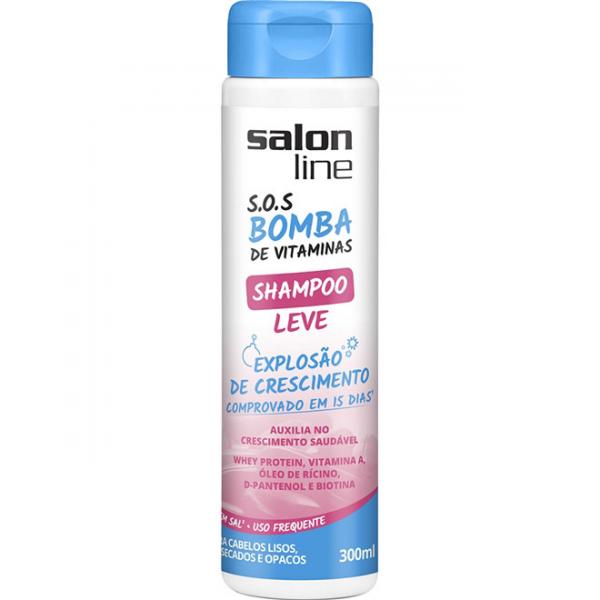 Shampoo Leve S.o.s Bomba de Vitaminas 300ml - Salon Line - Salonline