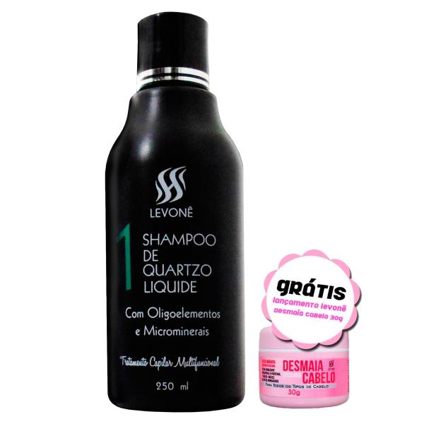 Shampoo Levonê de Quartzo Liquide Shampoo Limpeza Profunda 250ml - Levonê Profissional