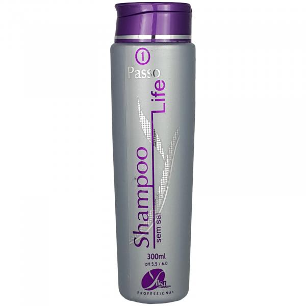 Shampoo Life Sem Sal Limpeza e Hidratação 300ml - Yllen Cosméticos