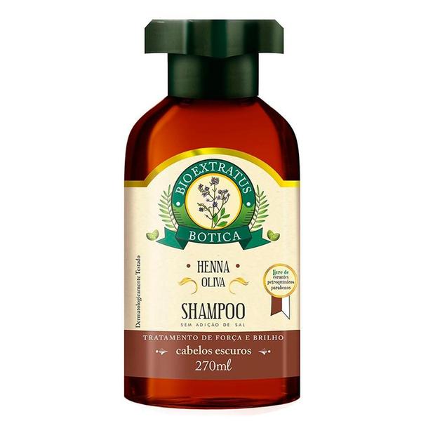 Shampoo Limpeza Equilibrada 270ml Botica Henna Bio Extratus