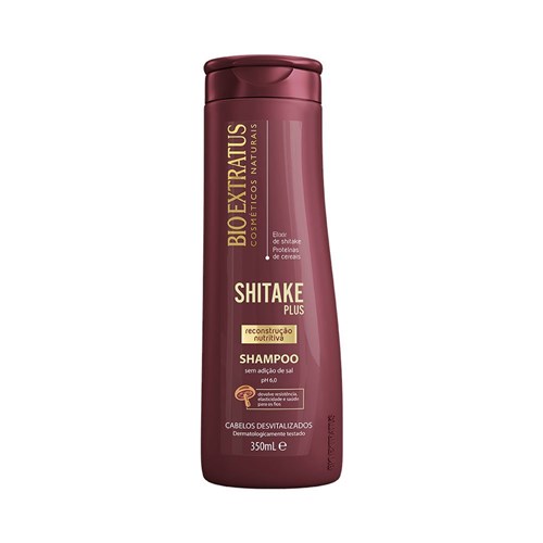 Shampoo Limpeza Nutritiva Shitake Plus 350Ml - Bio Extratus