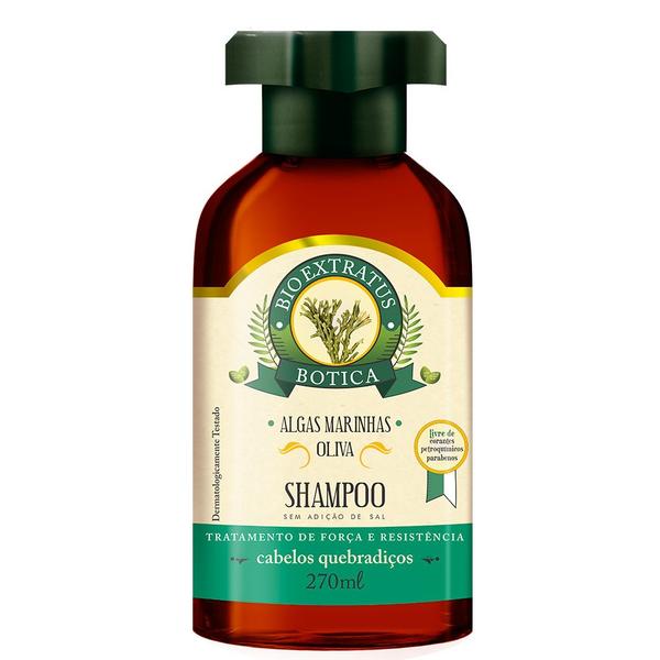 Shampoo Limpeza Revitalizante 270ml Botica Algas Bio Extratus