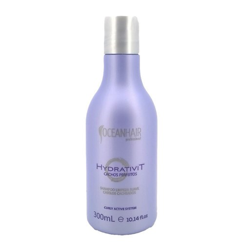 Shampoo Limpeza Suave Cabelos Cacheados Hydrativit Curl 300Ml | Ocean...