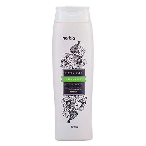 Shampoo Lippia Alba Orgânico Cabelos Oleosos 300ml Herbia