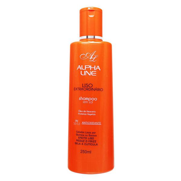 Shampoo Liso Extraordinário 300ml - Alpha Line