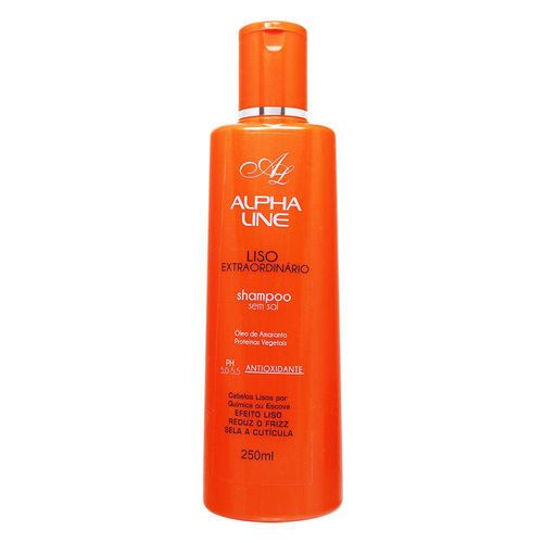Shampoo Liso Extraordinário 250ml – Alpha Line