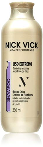 Shampoo Liso Extremo Nick Vick Alta Performance, Nick & Vick