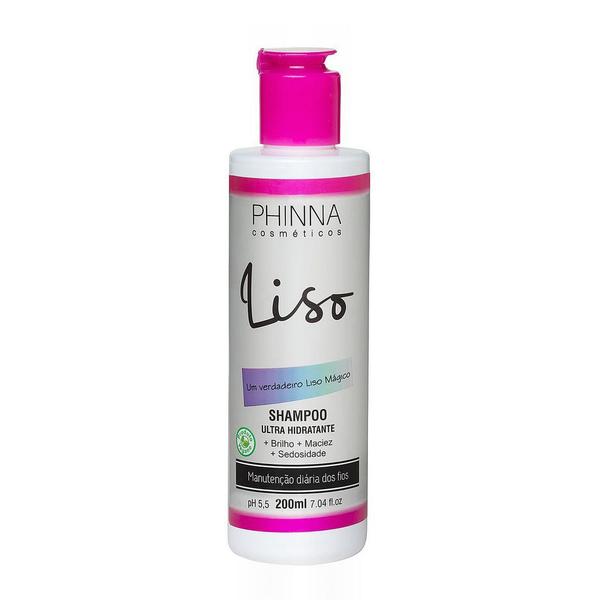 Shampoo Liso - Ultra Hidratante - Phinna - 200ml