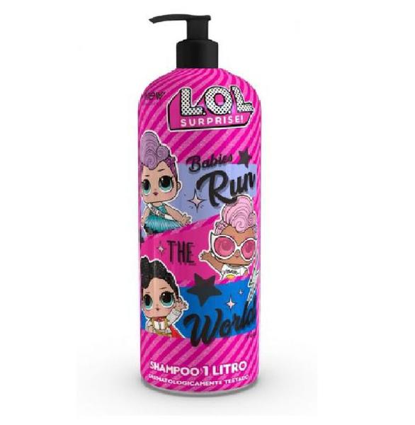 Shampoo Lol Surprise 1l para Todos Tipos de Cabelos - View