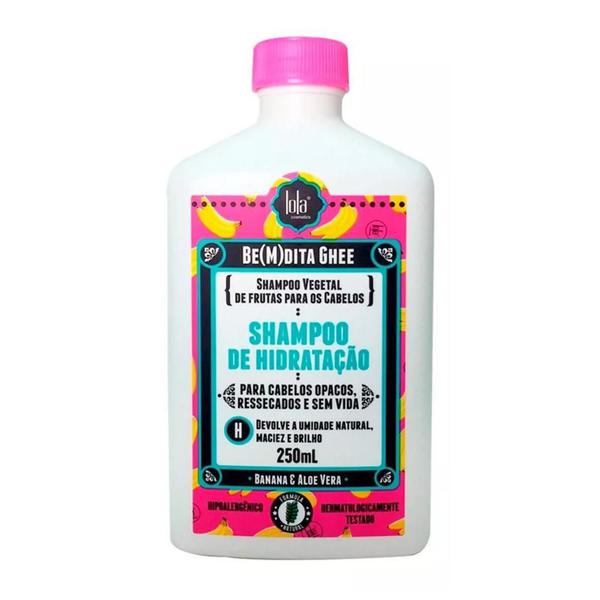 Shampoo Lola Bemdita Ghee Hidratação Banana 250ml - Lola Cosmetics