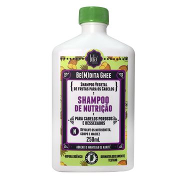 Shampoo Lola Ghee de Nutrição Abacaxi, Girassol e Manteiga de Cacau 250ml