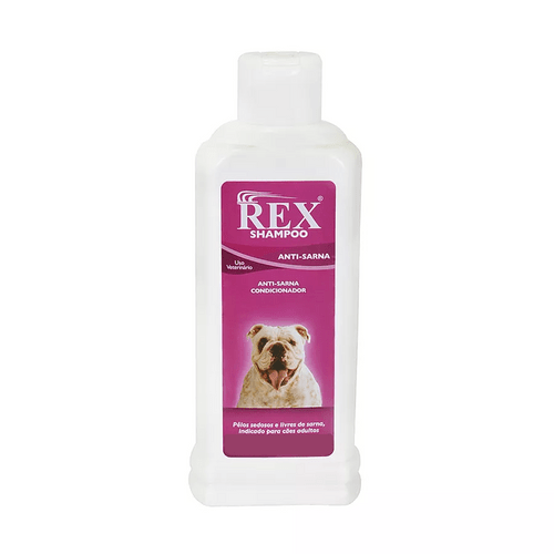 Shampoo Look Farm Rex Anti-Sarna para Cães Adultos 500ml