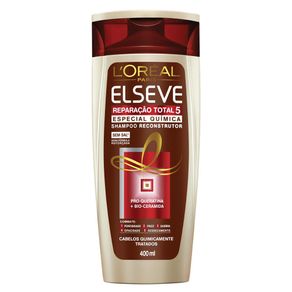 Shampoo L'Oréal Paris Elseve Reparação Total 5+ Especial Química 400ml