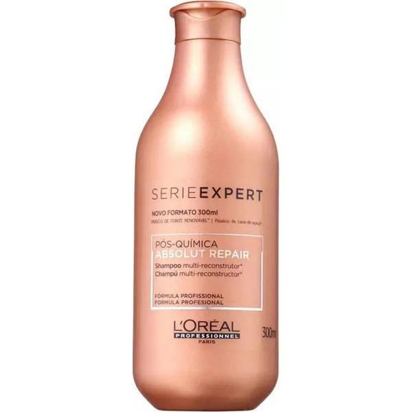 Shampoo L'oréal Professionnel Série Expert Absolut Repair Pós Química 300ml - Loreal