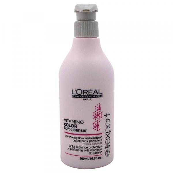 Shampoo Loreal Professionnel Serie Expert Vitamino Color Soft Cleanser 500ML - L'oreal