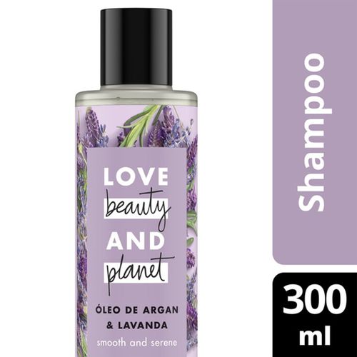 Shampoo Love Beauty And Planet Smooth And Serene 300ml SH LOVE BEAUTY 300ML-FR OLEO ARGAN/LAV