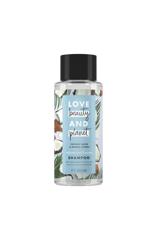 Shampoo Love Beauty & Planet Agua de Coco Y Flor de Mimosa 400Ml
