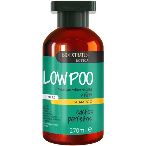 Shampoo Low Poo 270Ml - Bio Extratus