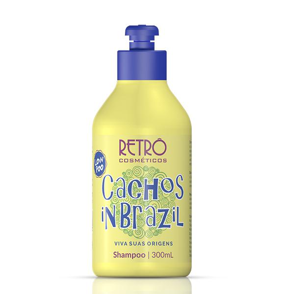 Shampoo Low Poo Cachos In Brazil Retrô Cosméticos 300ml
