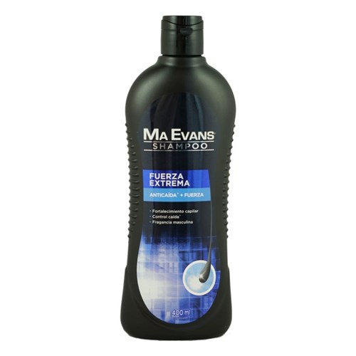 Shampoo Ma Evans Men 400 Ml, Fuerza Extrema