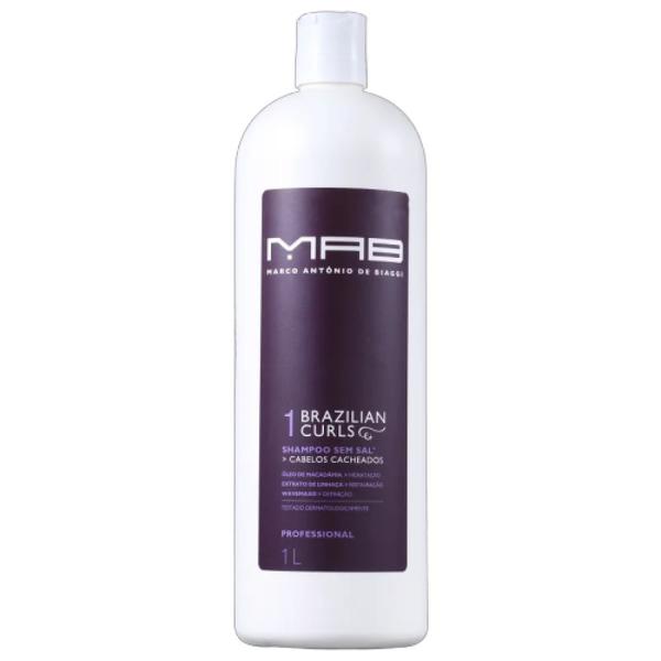 Shampoo MAB Marco Antônio de Biaggi Brazilian Curls 1000ml