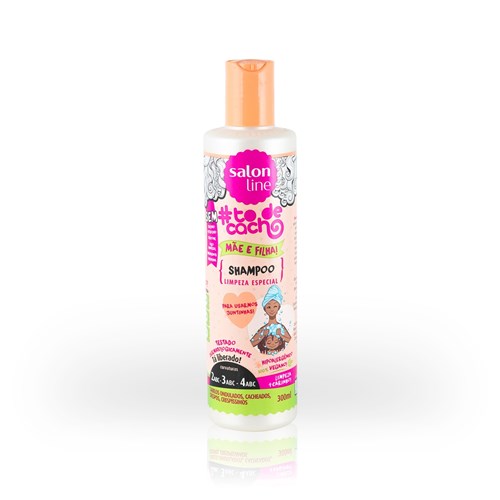 Shampoo Mãe e Filha #todecacho 300ml Salon Line