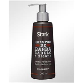 Shampoo Mahogany Stark Barba, Cabelo e Bigode 200 Ml