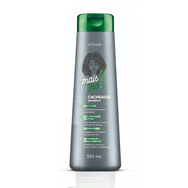 Shampoo Mais Q Onda Cacheadas Triskle 350ml - Triskle Cosméticos
